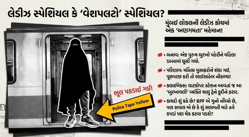 ક્રિમિનલ્સ પેરેડાઈઝ : કાચ પર કાળી ફિલ્મ 'ક્રાઈમ', તો બુરખા હેઠળની ઓળખ કેમ 'પ્રાઇવેટ' ? 53 2 10