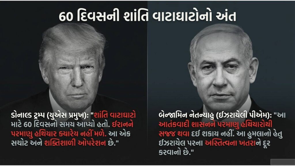 અમેરિકા ઈઝરાઈલ ઈરાન મહાયુદ્ધ