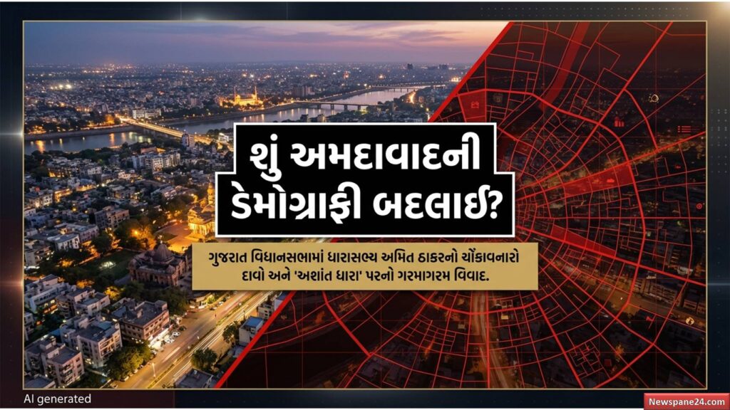 અશાંત ધારો : અમદાવાદમાં 'ડેમોગ્રાફી ચેન્જ'નું મોટું કાવતરું? જુહાપુરાના દબાણ અને અશાંત ધારા પર ધારાસભ્ય અમિત ઠાકરનો વિસ્ફોટક ખુલાસો? 41 અશાંત ધારો