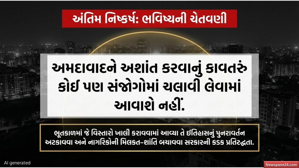 અશાંત ધારો : અમદાવાદમાં 'ડેમોગ્રાફી ચેન્જ'નું મોટું કાવતરું? જુહાપુરાના દબાણ અને અશાંત ધારા પર ધારાસભ્ય અમિત ઠાકરનો વિસ્ફોટક ખુલાસો? 61 અશાંત ધારો