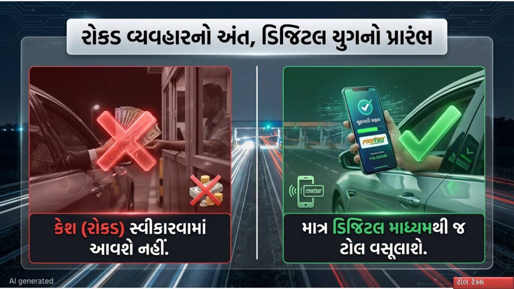ટોલ ટેક્સ : ખિસ્સામાં રોકડા હશે તો પણ ટોલ પર નહીં ચાલે: 1 એપ્રિલથી બદલાઈ જશે હાઈવેના નિયમો 49 ટોલ ટેક્સ