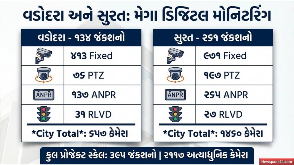 VISWAS : “સુરક્ષિત ગુજરાત તરફ મોટું પગલું”, ૨૧૦૦થી વધુ હાઈટેક કેમેરા સાથે ‘નેત્રમ’ રાખશે નજર 56 VISWAS