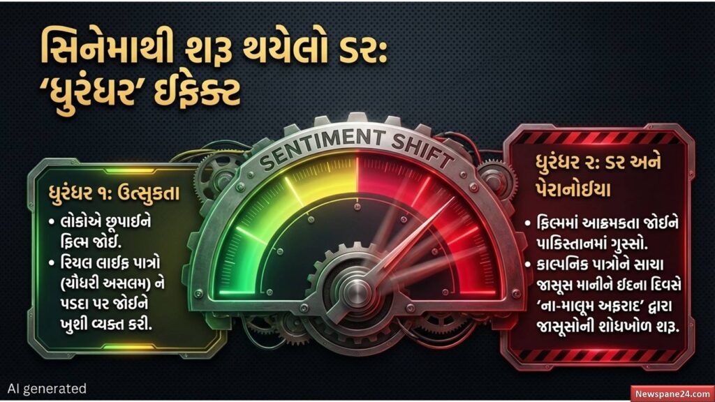 ધુરંધર 2 : સરહદ પાર ‘ધુરંધર ફોબિયા’: ભારતીય ફિલ્મ જોઈને પાકિસ્તાનીઓના હોશ ઉડ્યા, સોશિયલ મીડિયા પર હાહાકાર 42 ધુરંધર 2