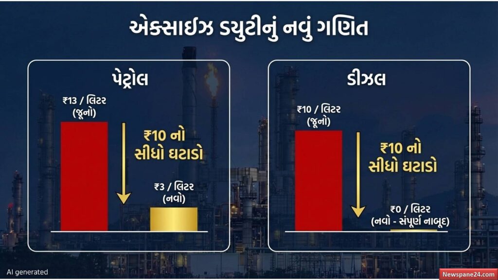 પેટ્રોલ ડીઝલના ભાવ
