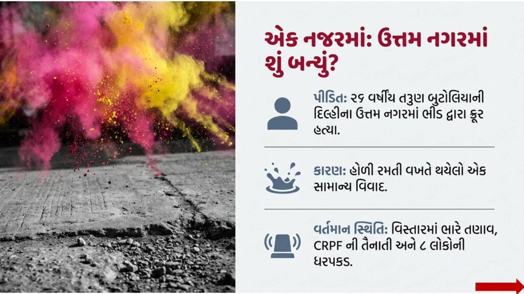 ઉત્તમનગર દિલ્હી હત્યા