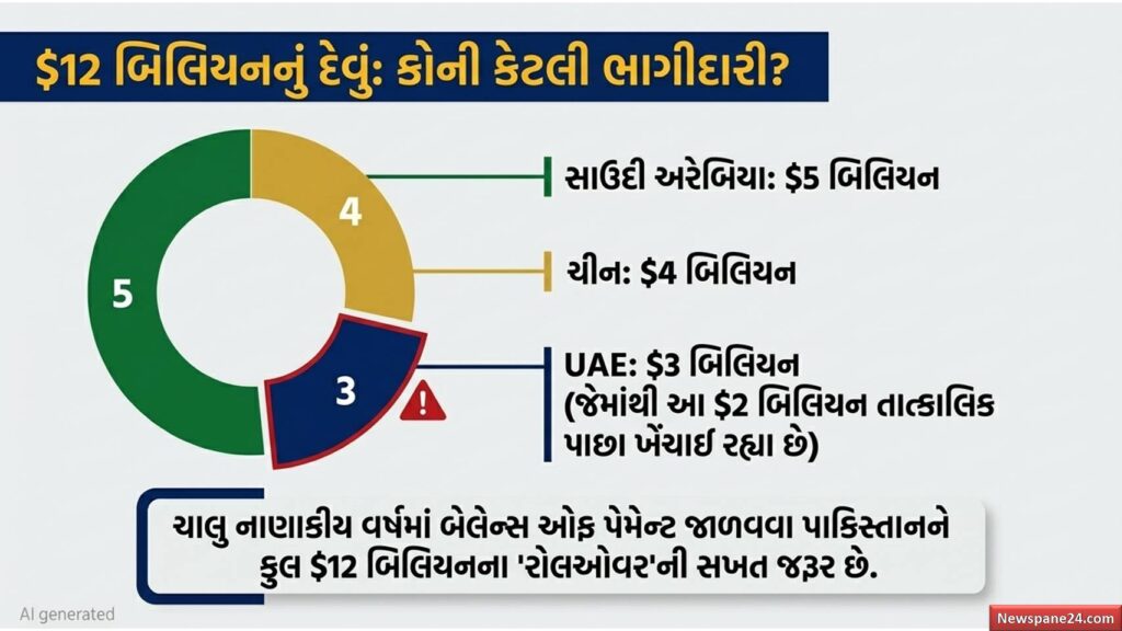 પાકિસ્તાનને મોટો ઝટકો! UAE એ મિડલ ઈસ્ટના તણાવ વચ્ચે $2 બિલિયનની લોન તાત્કાલિક પરત માંગી 49 પાકિસ્તાન