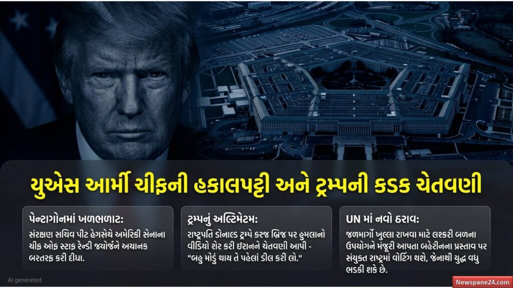 ઇઝરાયેલ-ઈરાન યુદ્ધ : ઈરાનનો 'લાઈફલાઈન' ગણાતો પુલ તબાહ, ટ્રમ્પની ચેતાવણી : "મોડું થાય એ પહેલાં ડીલ કરી લો" 52 AA1 5