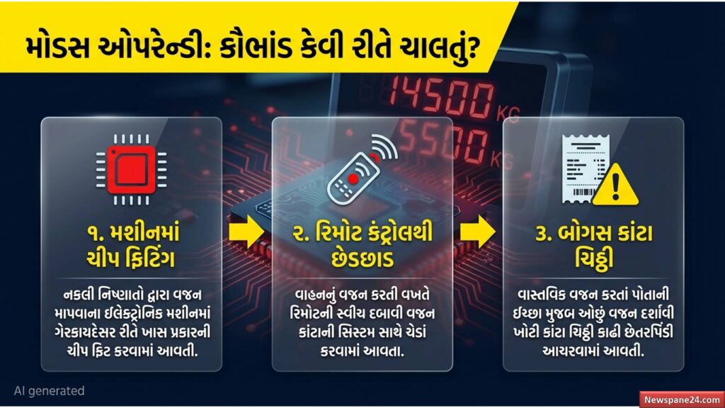 ક્રાઈમ બ્રાન્ચ : રિમોટ દબાવતા જ વજન ગાયબ! ક્રઈમ બ્રન્ચે ઝડપી પાડી ડિજિટલ ચીટિંગ કરતી ગેંગ 47 ક્રાઈમ બ્રાન્ચ