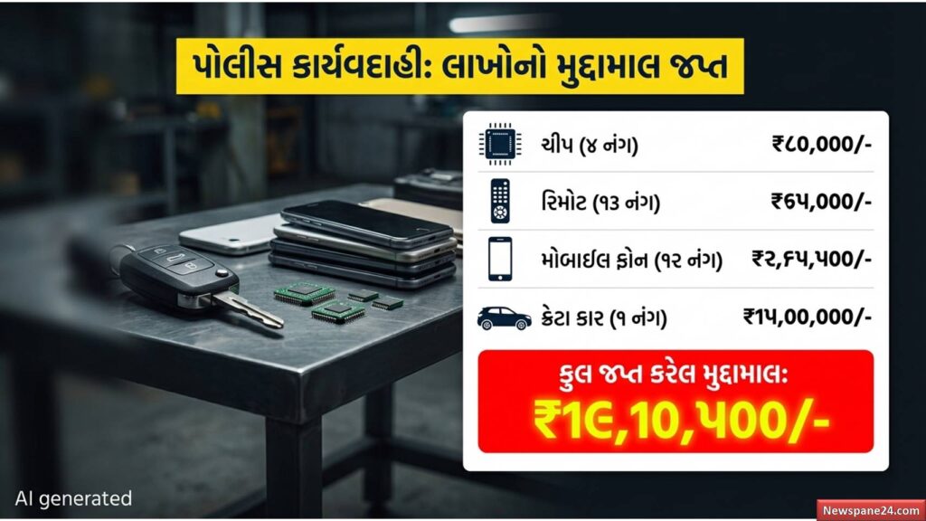 ક્રાઈમ બ્રાન્ચ : રિમોટ દબાવતા જ વજન ગાયબ! ક્રઈમ બ્રન્ચે ઝડપી પાડી ડિજિટલ ચીટિંગ કરતી ગેંગ 49 ક્રાઈમ બ્રાન્ચ