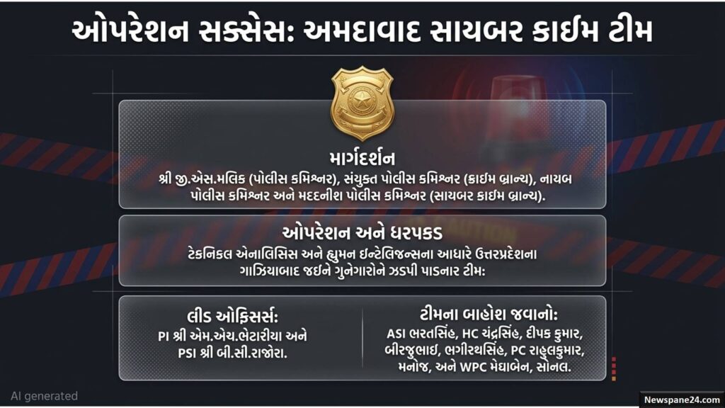 અમદાવાદ સાયબર ક્રાઈમ પોલીસ