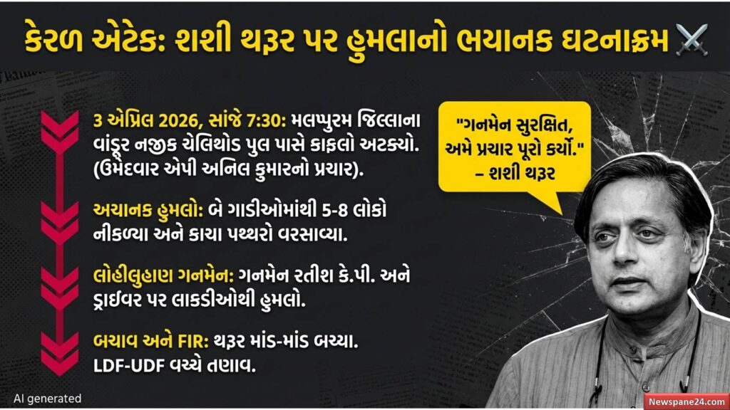 કોંગ્રેસ : નેતાઓની સુરક્ષા કરતાં ગઠબંધન મોટું? UN ગજવનાર થરૂર અને સંસદ ગજવનાર અધીર રંજન લોહીલુહાણ! 47 કોંગ્રેસ