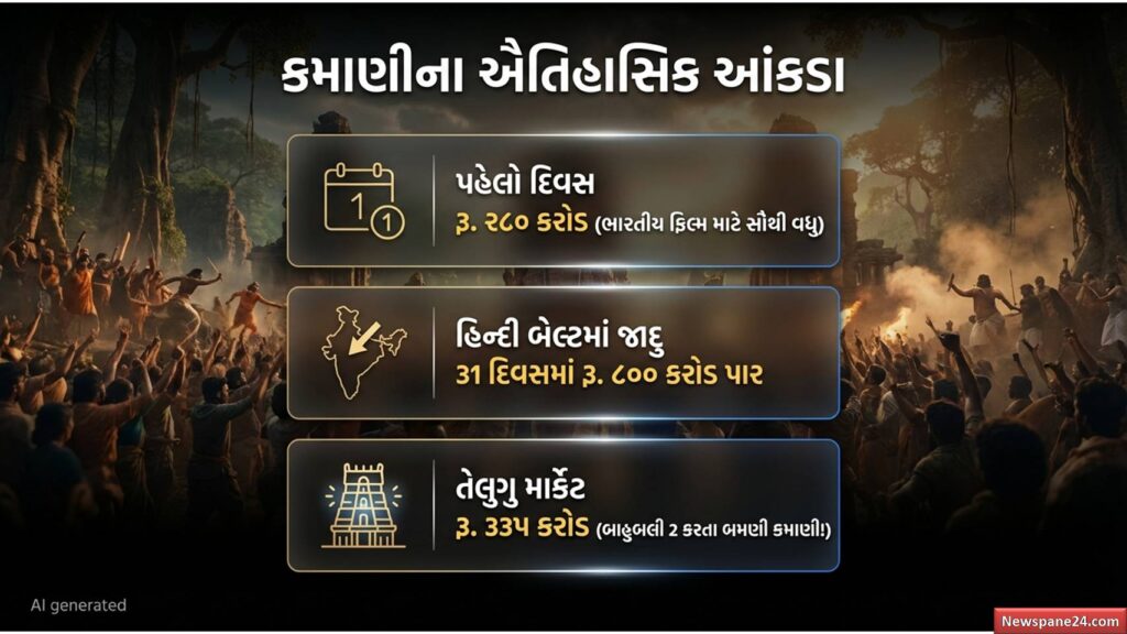 બોલીવુડ : પુષ્પા 2 નો રેકોર્ડ જોખમમાં: શું 'ધુરંધર 2' બનશે ભારતની સૌથી વધુ કમાણી કરનારી ફિલ્મ? 47 બોલીવુડ
