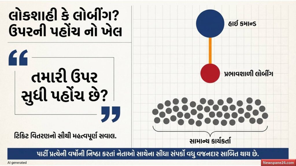 ચૂંટણી : ટિકિટ વિતરણનો ‘મહા-મેળો’ – સેવા, સેટિંગ અને ચમચાગીરીનો ત્રિવેણી સંગમ 54 ચૂંટણી