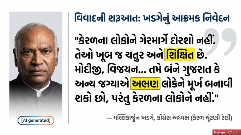 ગરવી ગુજરાતને 'અશિક્ષિત' કહીને ગુજરાતીઓને ગાળો આપતા ખડગે પર ભાજપના પ્રચંડ પ્રહાર 51 ગરવી ગુજરાત