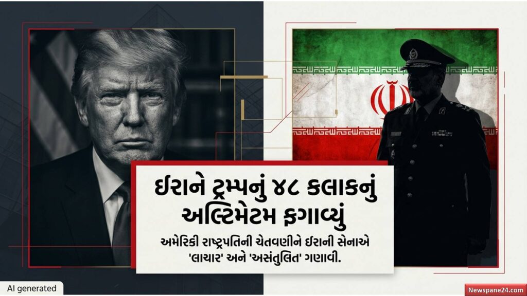 ટ્રમ્પનું '૪૮ કલાક'નું અલ્ટીમેટમ: ઈરાને આપ્યો સણસણતો જવાબ, શું દુનિયા ફરી યુદ્ધના આરે? 41 Khadi yuddh 2
