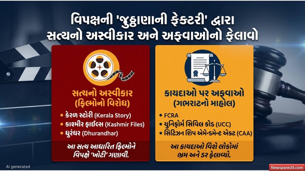 પીએમ મોદી : "કોંગ્રેસ-લેફ્ટ છે જૂઠાણાની ફેક્ટરી" 47 પીએમ મોદી