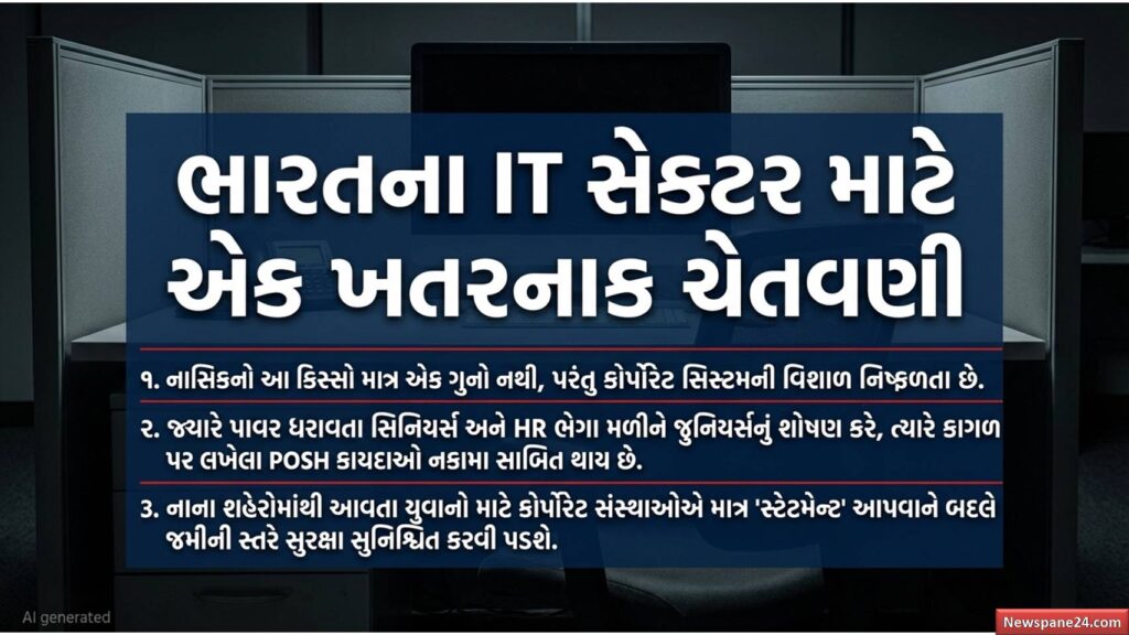નાસિકની જાણીતી IT કંપનીમાં 'કોર્પોરેટ જેહાદ'નો પર્દાફાશ: યુવતીઓને ગૌમાંસ ખાવા અને નમાઝ પઢવા મજબૂર કરાઈ 62 કોર્પોરેટ જેહાદ