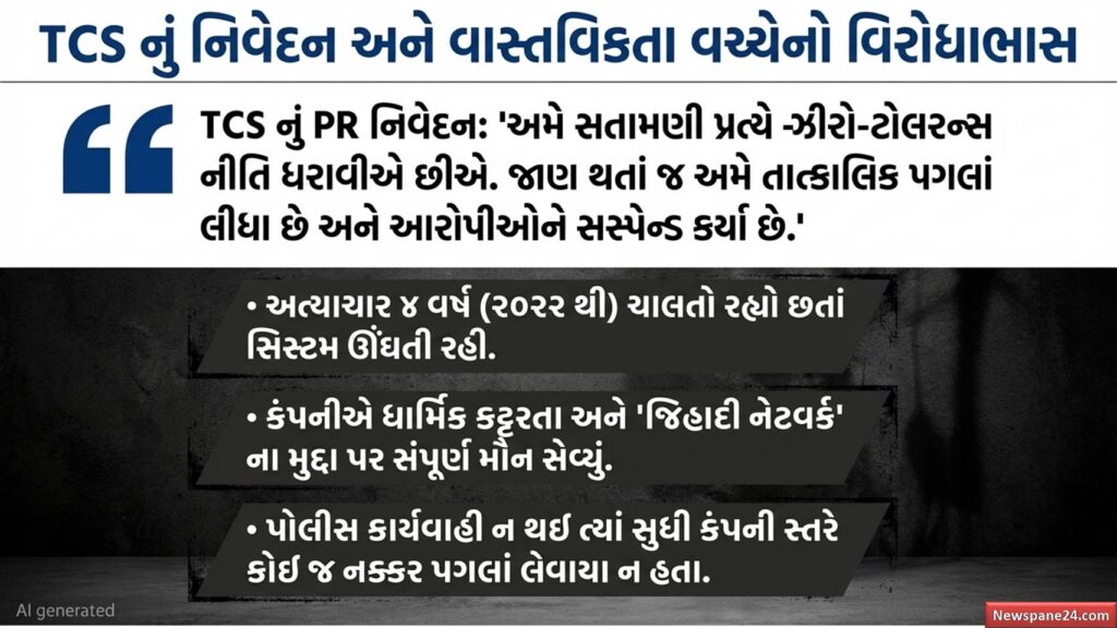 નાસિકની જાણીતી IT કંપનીમાં 'કોર્પોરેટ જેહાદ'નો પર્દાફાશ: યુવતીઓને ગૌમાંસ ખાવા અને નમાઝ પઢવા મજબૂર કરાઈ 59 કોર્પોરેટ જેહાદ