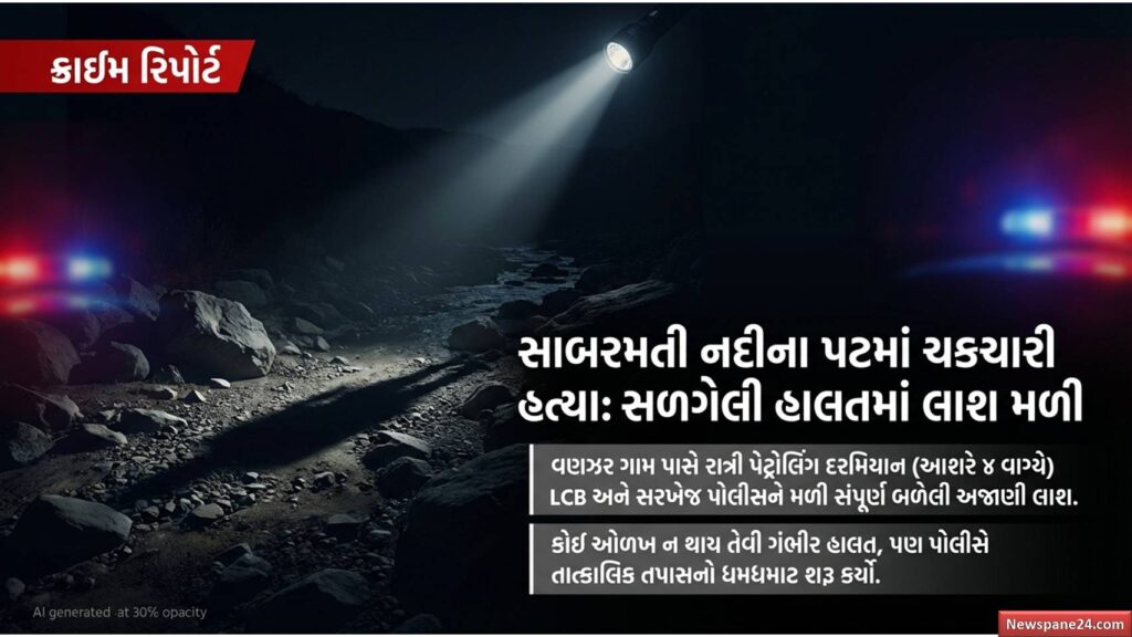 સરખેજ : સાબરમતીના પટમાં સળગતી લાશની સનસનાટીભરી ઘટના : LCB ઝોન-7 એ ફિલ્મી ઢબે આરોપીઓને દબોચ્યા 47 Sarkhj Murder