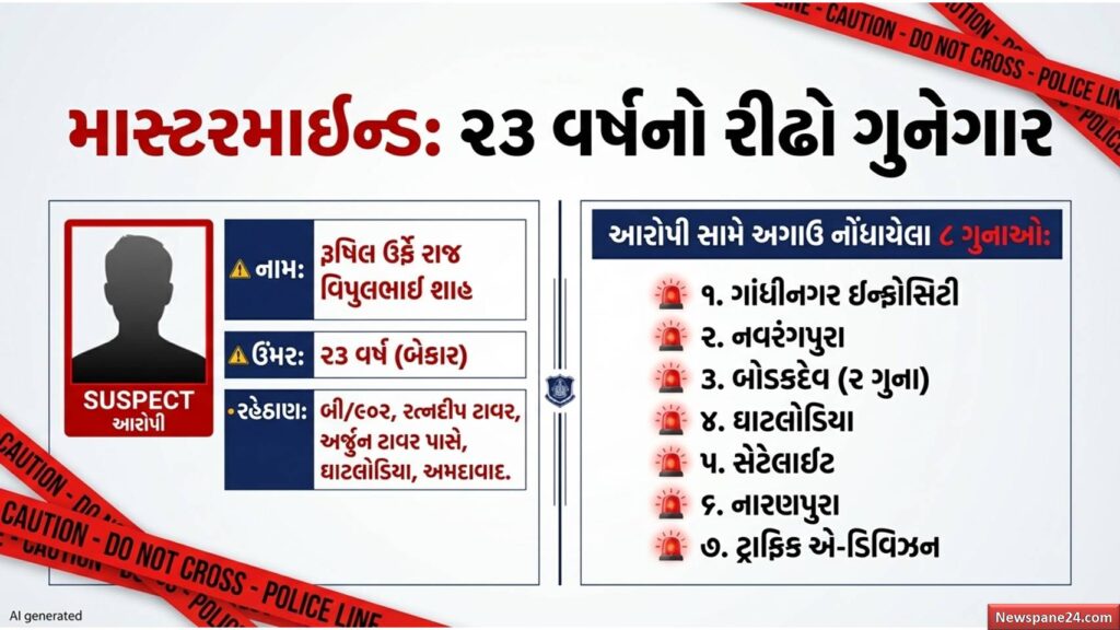 સરખેજ પોલીસ : ઓનલાઈન ટ્રાન્જેક્શનના નકલી સ્ક્રીનશોટથી છેતરતા ૨૩ વર્ષના 'રાજ'ને સરખેજ પોલીસે દબોચ્યો 49 સરખેજ પોલીસ