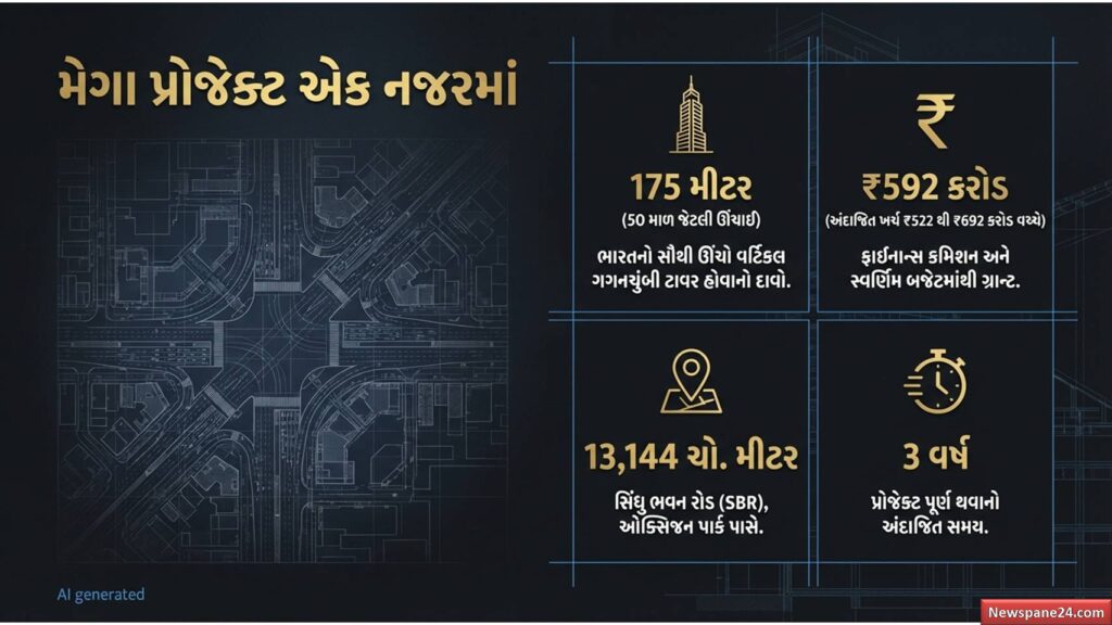 અમદાવાદની શાન સ્કાય સ્ક્રેપર