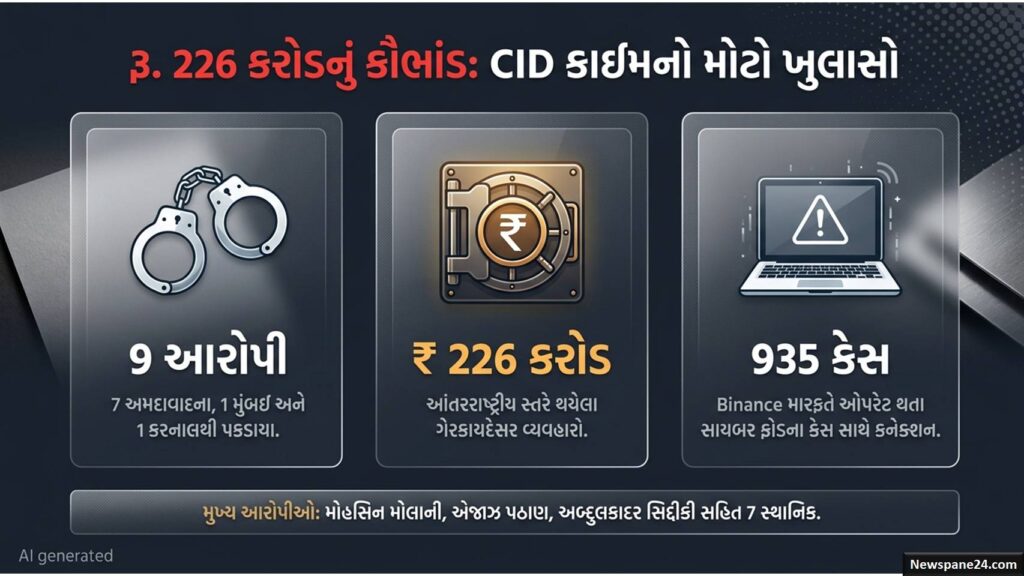 અમદાવાદ : રૂ. 226 કરોડનું ક્રિપ્ટો કૌભાંડ : હમાસ અને ડ્રગ્સ કનેક્શનનો સનસનીખેજ ખુલાસો 47 અમદાવાદ