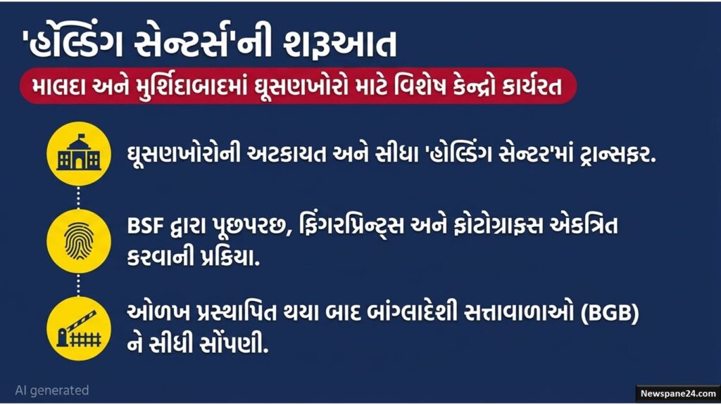 ઘુસણખોરી : 'જલ્દી ભાગો નહીંતર જેલમાં જશો' – CM શુભેન્દુ અધિકારીના અલ્ટીમેટમથી બંગાળ સરહદે અફરાતફરી 42 BN G1 3
