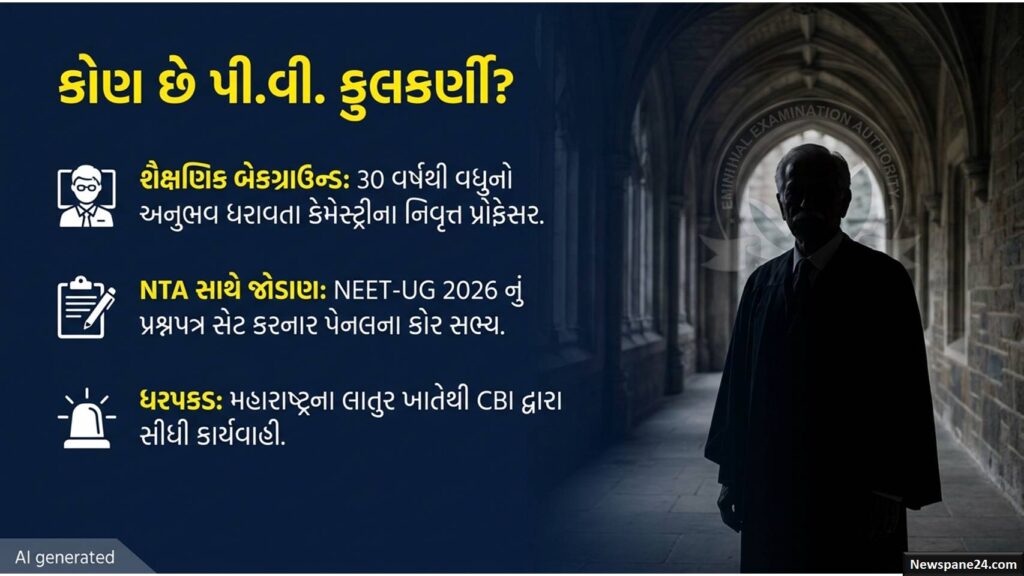 NEET પેપર લીકનો માસ્ટરમાઈન્ડ પ્રોફેસર નીકળ્યો 47 NEET