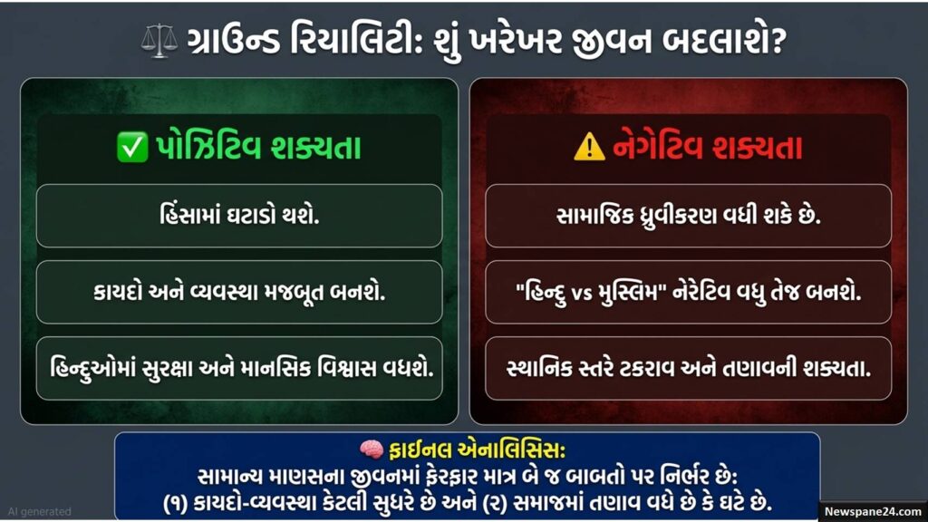 આ વિષય પર ગુજરાતી ન્યૂઝ વેબસાઇટ માટે એક આકર્ષક થંબનેલ આકર્ષક કલર્સમાં 16:9 સાઈઝમાં બનાવો, જોડણી સાચી રાખો. નીચેની લાઈનમાં હાઈલાઈટ કરીને 'ગુજરાતી हिंदी English मैं पढ़े' લખો. ઈમેજ CTR ફ્રેન્ડલી અને આકર્ષક બનાવો.