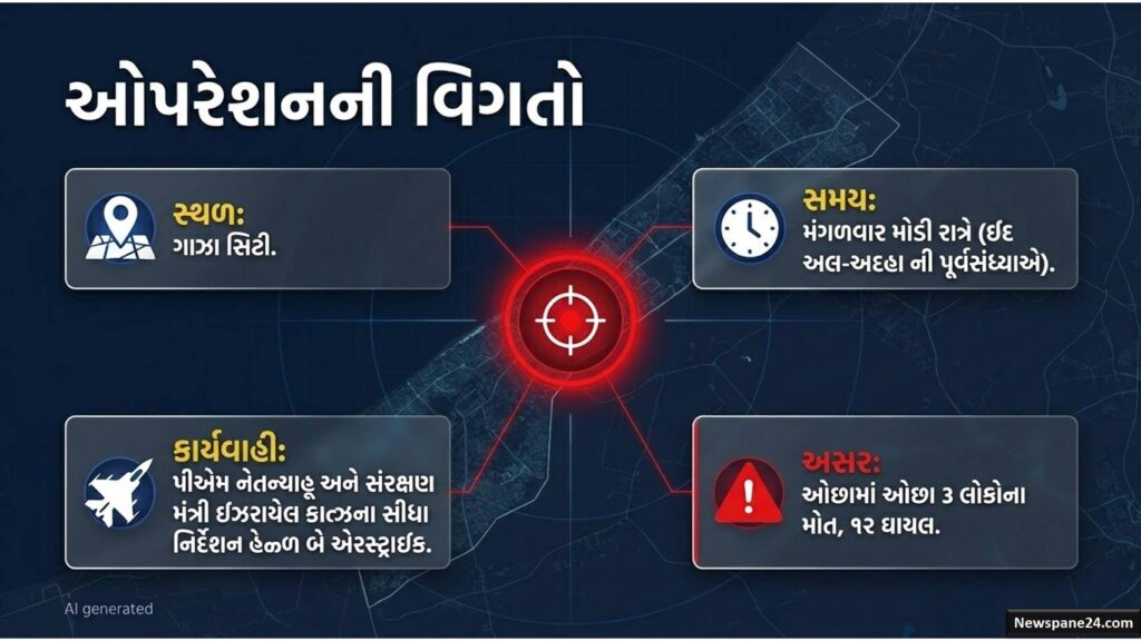 ઇઝરાયેલ : માત્ર 7 દિવસ પહેલા બનેલા હમાસ ચીફ મોહમ્મદ ઓદિહને ફૂંકી માર્યો 50 ઇઝરાયેલ