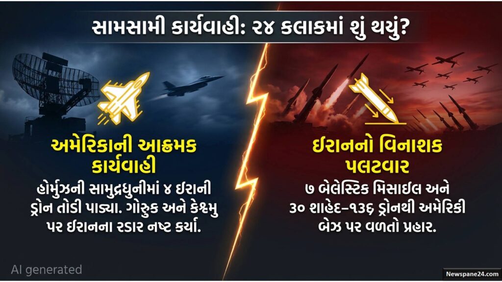 ખાડીયુદ્ધ : કુવૈત અને બહેરીન પર ઈરાનનો હુમલો: અમેરિકી રડાર સાઈટ્સ ફૂંકી મરાતા સ્થિતિ બેકાબૂ 47 ખાડીયુદ્ધ