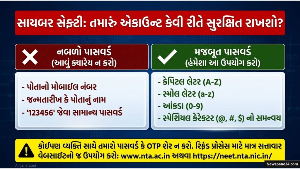 NEET વિદ્યાર્થીઓ સાવધાન! રિફંડના નામે લાખોની છેતરપિંડીનો પર્દાફાશ, બિહારનો ઠગ ઝડપાયો 45 N R 1 4