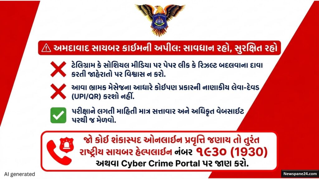 RE NEET : પેપરના નામે ખેલ: અમદાવાદ સાયબર ક્રાઈમે રાજસ્થાનના ઠગોને દબોચ્યા 46 RE NEET