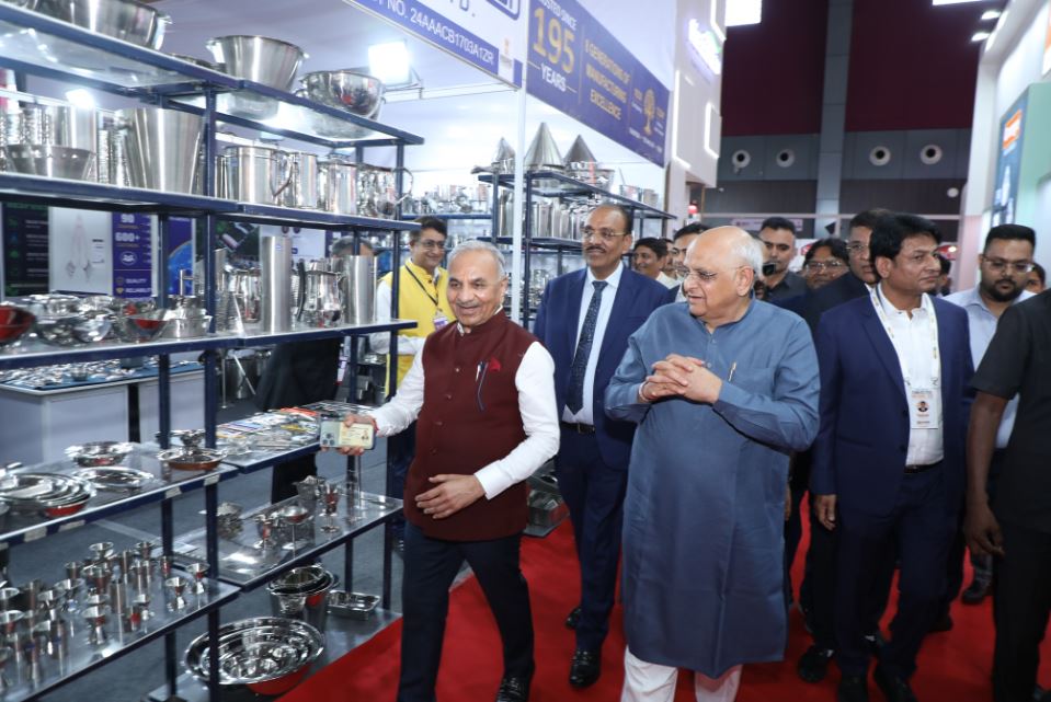 ગુજરાત બનશે સ્ટેનલેસ સ્ટીલનું ગ્લોબલ હબ: CM ભૂપેન્દ્ર પટેલની મુલાકાત 42 SteelExpo2026