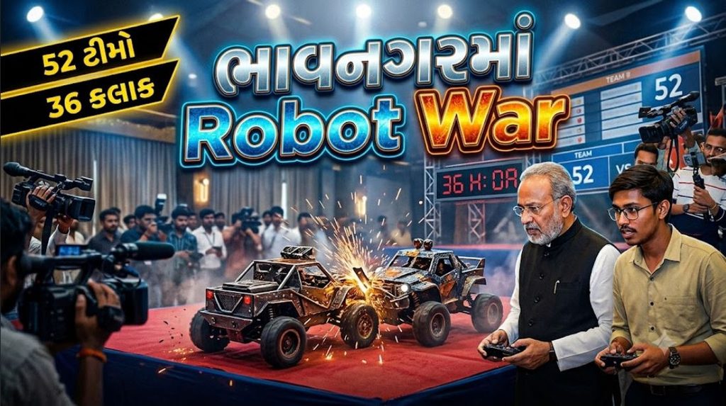 ROBOFEST GUJARAT 6.0 : ભાવનગરમાં 36 કલાકનું ‘રોબોટ યુદ્ધ’! દેશભરની 52 ટીમો શું બનાવશે? 41 ROBOFEST GUJARAT 6
