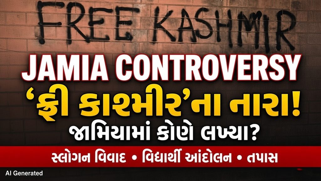 Jamia Controversy : જામિયા કેમ્પસમાં 'ફ્રી કાશ્મીર' અને 'ડેથ ટૂ RSS'નું ઝેર: શિક્ષણના નામે રાષ્ટ્રવિરોધી માનસિકતા ક્યાં સુધી? 41 Jamia Controversy